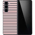 Pink and Black Stripes Galaxy Z Fold5 5G Skin